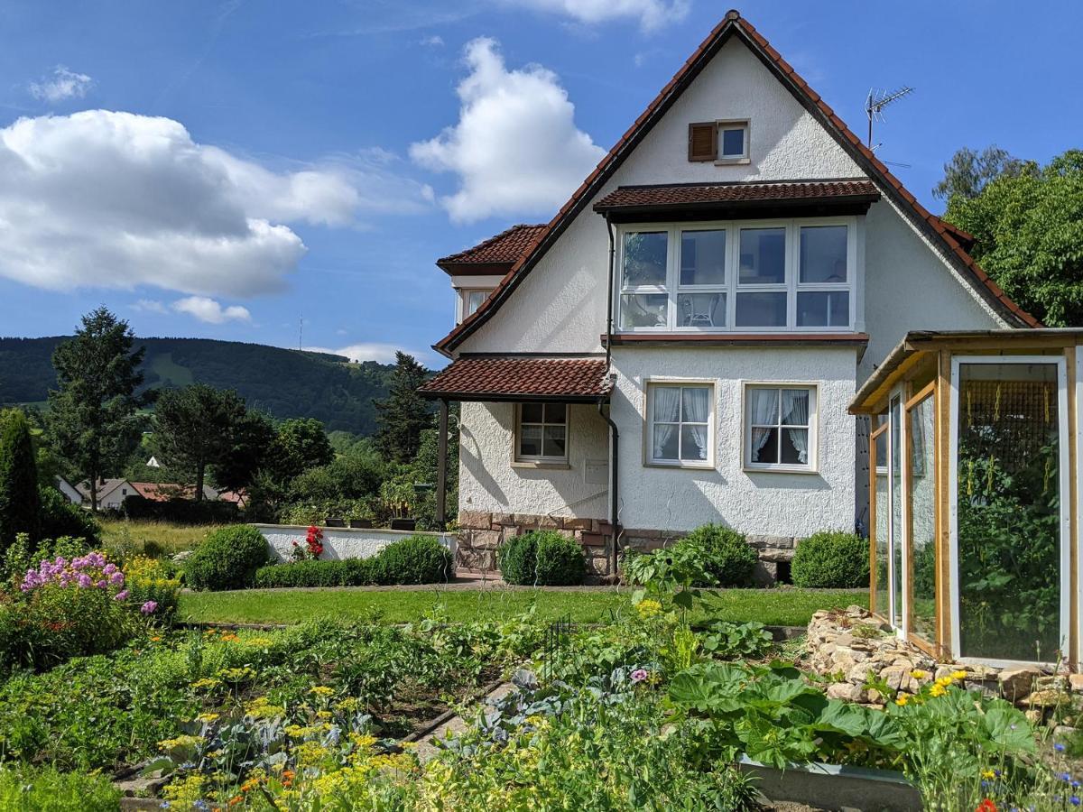 Familienferienwohnung Villa Zaunkoenigin Bischofsheim an der Rhoen Luaran gambar